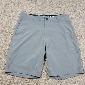 Hurley Shorts Mens 32 Gray Walking Skate Chino